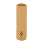 Burrocacao con protezione SPF15 in confezione di cartone riciclato FSC color naturale prima vista