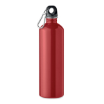 Borraccia anti-perdita in acciaio inox riciclato da 750ml color rosso