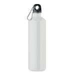 Borraccia anti-perdita in acciaio inox riciclato da 750ml color bianco