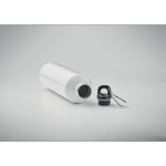 Borraccia anti-perdita in acciaio inox riciclato da 750ml color bianco sesta vista
