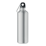 Borraccia anti-perdita in acciaio inox riciclato da 750ml color argento opaco