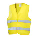 Gilet ad alta visibilità per uso professionale XL RFX™ color giallo fluorescente seconda vista frontale