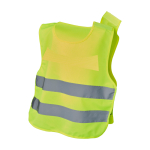 Gilet alta visibilità per bimbi dai 3 ai 6 anni chiusura in velcro RFX color giallo fluorescente seconda vista