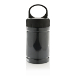 Asciugamano refrigerante in microfibra con protezione solare color nero seconda vista