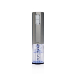 Apribottiglie elettrico in acciaio inox ricaricabile via USB color grigio