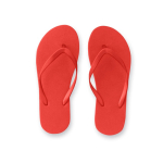Infradito da spiaggia disponibili in vari colori color rosso prima vista