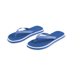 Infradito con suola spessa in EVA Summer Camp color blu seconda vista