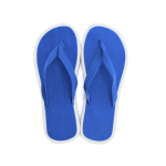 Infradito con suola spessa in EVA Summer Camp color blu terza vista