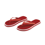 Infradito con suola spessa in EVA Summer Camp color rosso prima vista
