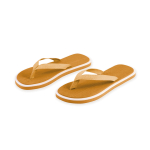 Infradito con suola spessa in EVA Summer Camp color legno scuro prima vista