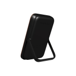 Powerbank elegante e compatto da portare sempre con te 5000 mAh color nero vista angolo posteriore sinistro