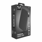 Power bank a ricarica rapida 20W Fresh 'n Rebel 18.000mAh color grigio scuro