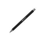 Penna in alluminio con comoda finitura gommata e inchiostro blu color nero