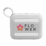 Altoparlante JBL Go 4 colorato e piccolo con potenza di 4,2W color bianco
