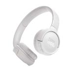 Cuffie JBL Tune 520BT con potente suono Pure Bass e Bluetooth 5.3 color bianco vista principale