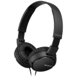 Cuffie cablate Sony On-Ear con suono bilanciato color nero