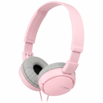 Cuffie cablate Sony On-Ear con suono bilanciato color rosa