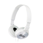 Cuffie compatte personalizzabili con cavo Sony MDR-ZX310 vista area di stampa