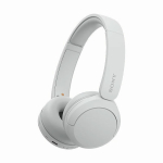 Cuffie Sony WH-CH520 eleganti con connessione wireless color bianco vista principale