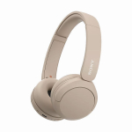 Cuffie Sony WH-CH520 eleganti con connessione wireless color beige vista principale