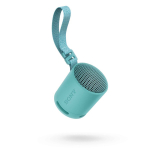 Altoparlante wireless Sony SRS-XB100 resistente ad acqua e polvere color blu  vista ruotata