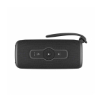 Altoparlante wireless impermeabile con rotella del volume Fresh'n Rebel color grigio scuro