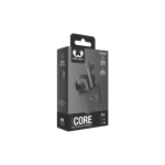 Cuffie Twins Core Fresh 'n Rebel con controllo touch e ricarica rapida color grigio scuro vista con scatola