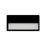 Porta badge magnetico riutilizzabile per eventi e congressi color nero