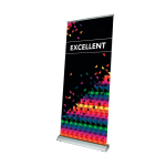 Banner roll-up prodotto in Europa con borsa per il trasporto media