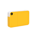 Fotocamera istantanea con stampa immediata e flash Kodak Printomatic color giallo