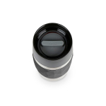 Bicchiere termico take away in acciaio inox antigoccia compatto color nero