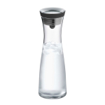Decanter in vetro con filtro integrato e pratica chiusura WMF 1 L color nero