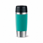 Tazza termica in acciaio inox ermetica Tefal Travel Classic Twist 360 ml color verde
