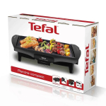 Piastra grill antiaderente con controllo della temperatura a 5 livelli Tefal color nero