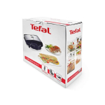 Griglia a contatto con piastre antiaderenti e chiusura sicura Tefal color argento