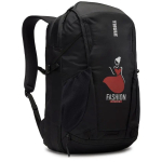 Zaino sportivo in nylon 400D con scomparti multipli Thule 21L color nero