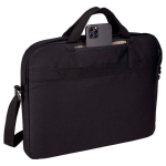 Borsa per portatile riciclata con tasca nascosta Case Logic® 14” color nero