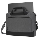 Borsa per laptop in RPET con tasca frontale Targus 15,6” color grigio