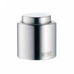 Tappo in acciaio inox per bottiglia di vino con chiusura ermetica WMF color argento