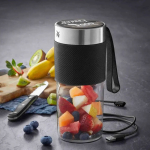 Frullatore portatile ricaricabile in acciaio inox per frullati WMF color nero