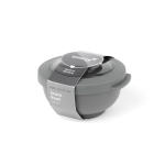Portapranzo in plastica e Tritan prodotto nell’UE con coperchio ermetico 200 ml color grigio