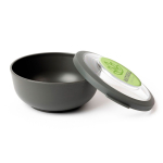 Portapranzo in plastica e Tritan prodotto in UE con coperchio ermetico 2L color grigio