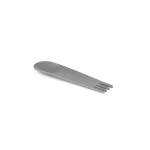 Portapranzo ermetico in plastica con posate 2 in 1 prodotto nell’UE color grigio