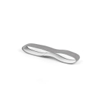 Portapranzo ermetico in plastica con posate 2 in 1 prodotto nell’UE color grigio