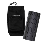 Rullo in schiuma vibrante con Bluetooth per il recupero Therabody color nero