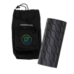 Rullo in schiuma vibrante con Bluetooth per il recupero Therabody color nero