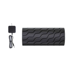 Rullo in schiuma vibrante con Bluetooth per il recupero Therabody color nero