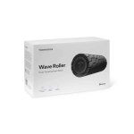 Rullo in schiuma vibrante con Bluetooth per il recupero Therabody color nero