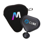 Massaggiatore muscolare portatile con Bluetooth e ricarica USB-C Therabody color nero