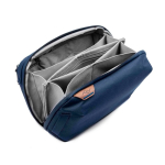Organizzatore in nylon riciclato per accessori da viaggio Peak Design color blu bondi